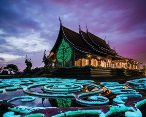 Preview wallpaper pagoda, temple, building, architecture, decoration