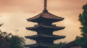 Preview wallpaper pagoda, temple, buildings, china, street