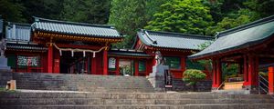 Preview wallpaper pagodas, buildings, steps, architecture, asia