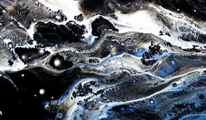 Preview wallpaper paint, abstraction, stains, liquid