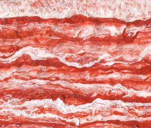 Preview wallpaper paint, abstraction, texture, red, white