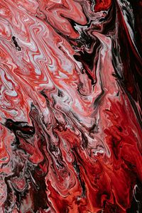 Preview wallpaper paint, acrylic, stains, red, black