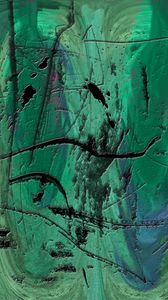 Preview wallpaper paint, blots, canvas, green