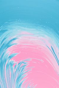 Preview wallpaper paint, blue, pink, lines, stains