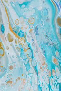 Preview wallpaper paint, blue, stains, liquid