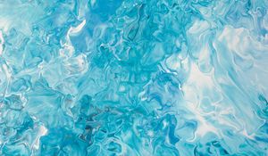 Preview wallpaper paint, blue, stains, distortion, abstraction