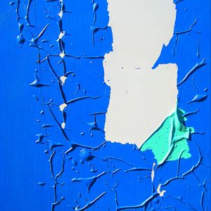 Preview wallpaper paint, blue, white, texture, art