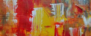 Preview wallpaper paint, brushstrokes, canvas, abstraction, contemporary art