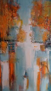 Preview wallpaper paint, brushstrokes, texture, colorful, abstraction