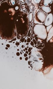 Preview wallpaper paint, bubbles, stains, liquid, texture