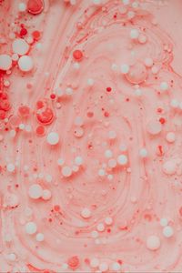 Preview wallpaper paint, bubbles, stains, macro, abstraction, pink