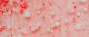 Preview wallpaper paint, bubbles, stains, macro, abstraction, pink