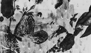 Preview wallpaper paint, bw, spots, abstraction