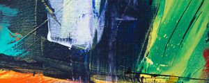 Preview wallpaper paint, canvas, abstraction, colorful, brush strokes