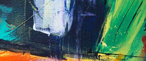 Preview wallpaper paint, canvas, abstraction, colorful, brush strokes