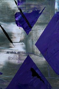 Preview wallpaper paint, canvas, geometric, abstraction, gray, purple