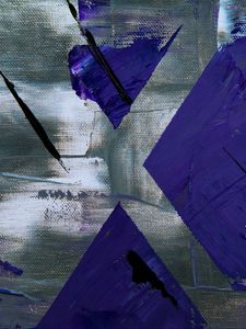 Preview wallpaper paint, canvas, geometric, abstraction, gray, purple