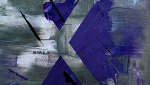 Preview wallpaper paint, canvas, geometric, abstraction, gray, purple