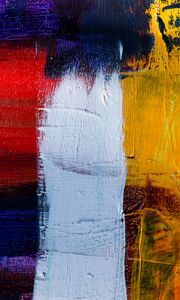 Preview wallpaper paint, canvas, multicolored, stripes, modern