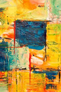 Preview wallpaper paint, canvas, spots, stains, colorful