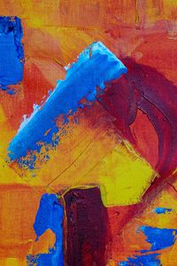 Preview wallpaper paint, canvas, stains, colorful, relief