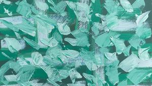 Preview wallpaper paint, canvas, strokes, mint, abstraction