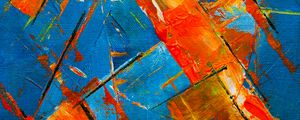 Preview wallpaper paint, canvas, strokes, abstraction, bright