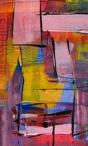 Preview wallpaper paint, canvas, strokes, abstraction, modern, art