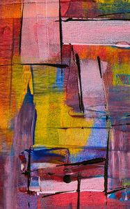 Preview wallpaper paint, canvas, strokes, abstraction, modern, art
