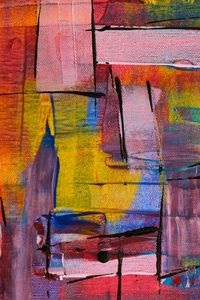 Preview wallpaper paint, canvas, strokes, abstraction, modern, art