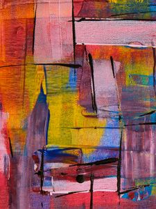 Preview wallpaper paint, canvas, strokes, abstraction, modern, art