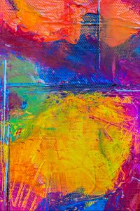 Preview wallpaper paint, canvas, strokes, colorful, abstraction