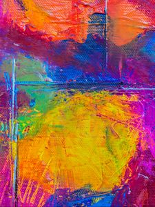 Preview wallpaper paint, canvas, strokes, colorful, abstraction