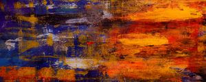 Preview wallpaper paint, canvas, texture, colorful, lines, roughness