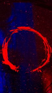 Preview wallpaper paint, circle, splashes, drops, blur