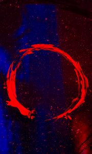 Preview wallpaper paint, circle, splashes, drops, blur