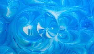 Preview wallpaper paint, circles, liquid, blue