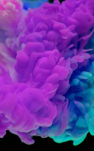 Preview wallpaper paint, clot, purple, blue