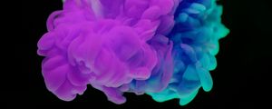 Preview wallpaper paint, clot, purple, blue