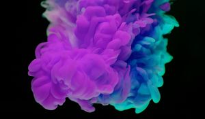 Preview wallpaper paint, clot, purple, blue