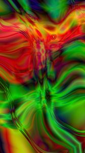 Preview wallpaper paint, colorful, abstraction, liquid