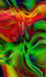 Preview wallpaper paint, colorful, abstraction, liquid