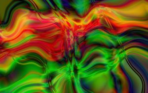 Preview wallpaper paint, colorful, abstraction, liquid