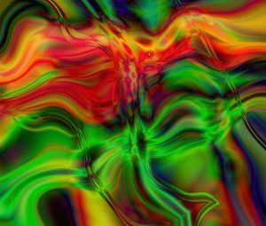 Preview wallpaper paint, colorful, abstraction, liquid
