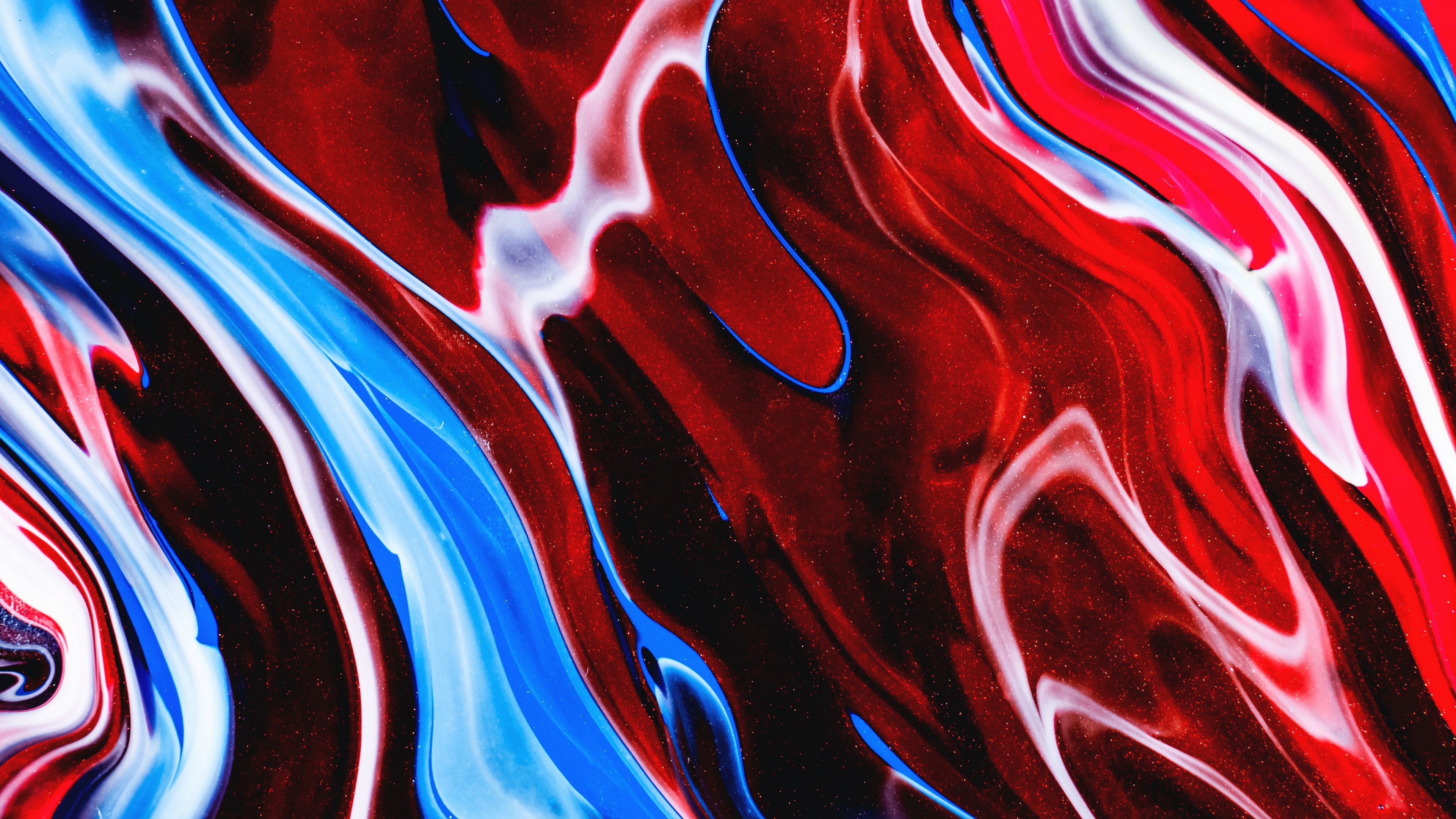 Download wallpaper 3840x2160 paint, colorful, liquid, abstraction, fluid  art, distortion 4k uhd 16:9 hd background