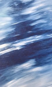 Preview wallpaper paint, distortion, canvas, blue