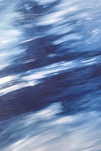 Preview wallpaper paint, distortion, canvas, blue