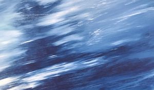 Preview wallpaper paint, distortion, canvas, blue