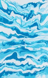 Preview wallpaper paint, distortion, liquid, stains, blue