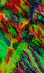 Preview wallpaper paint, distortion, multicolored, abstraction